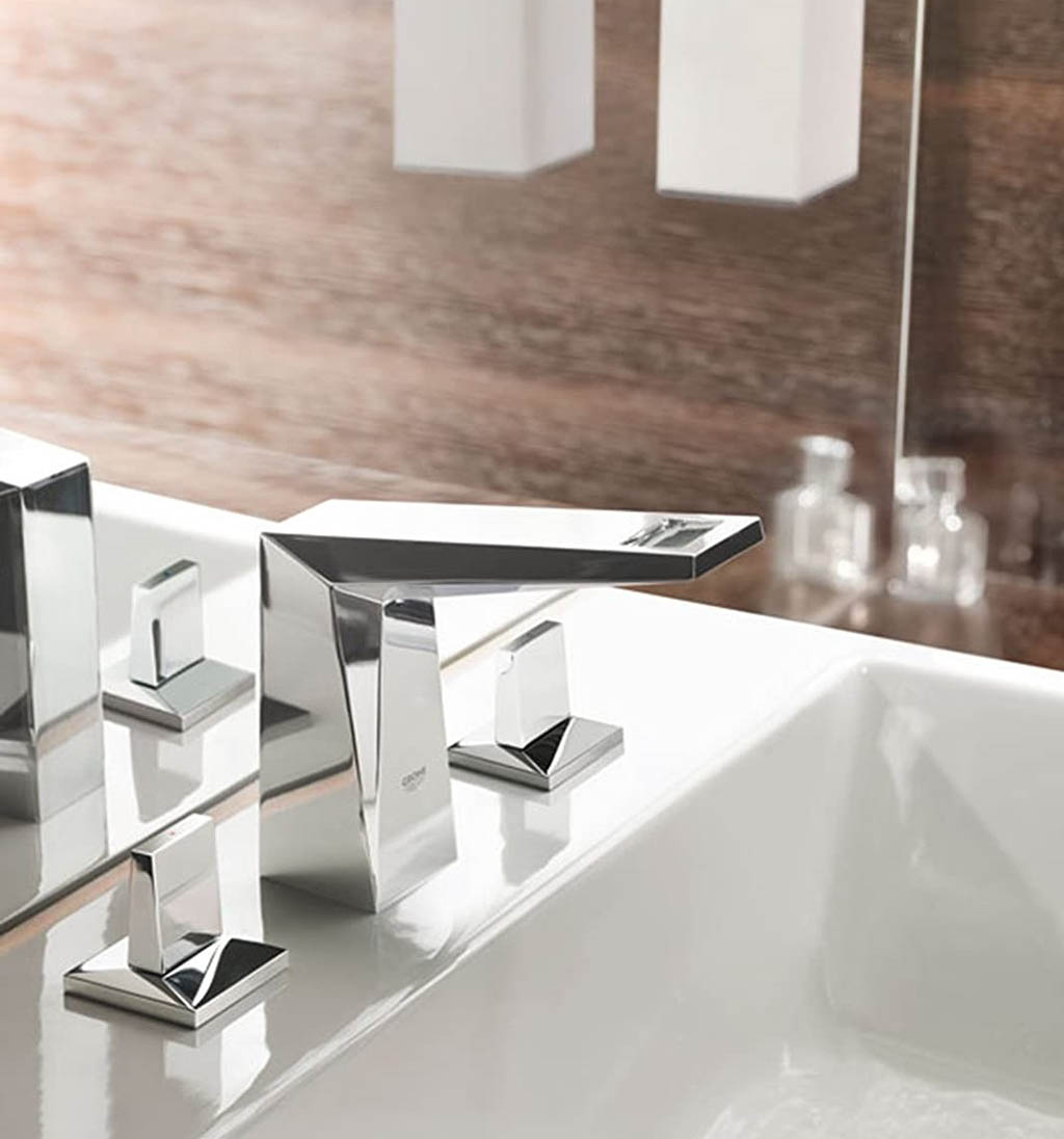 GROHE ALLURE BRILLIANT 三件式面盆龍頭 - 鑫金豪 SINJINHAO